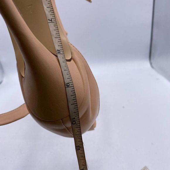 XYD Nude Open Toe Bowknot Stilettos Ankle Strap - Picture 9 of 10